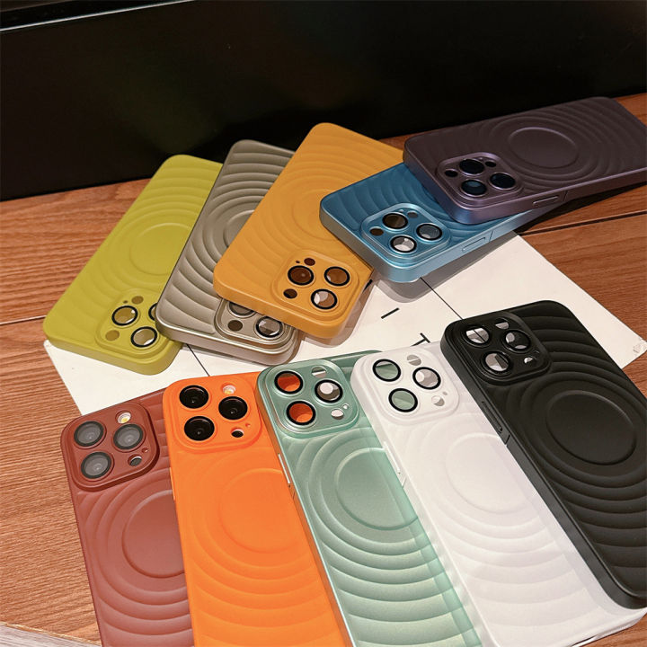 HOCE%20Matte%20Ultra%20Thin%20Phone%20Cases%20For%20iPhone%2013%2014%2015%20Pro%20Max%20Case%20With%20Lens%20Film%20Protector%20Rippling%20Hard%20PC%20Back%20Cover%20-%20Image%208