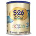 S26 Gold 3Progress- Milk formula For 1 to 3 Years Children. 