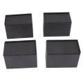 4X Furniture Riser Skid Resistant Rubber L Shape Couch Risers For Bed Chair DC. 