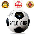 Gold Cup Football Foot Ball Soccer Brand White Black Genuine Quality - Official Size 5 Sanabil Sanaabil Sports. 