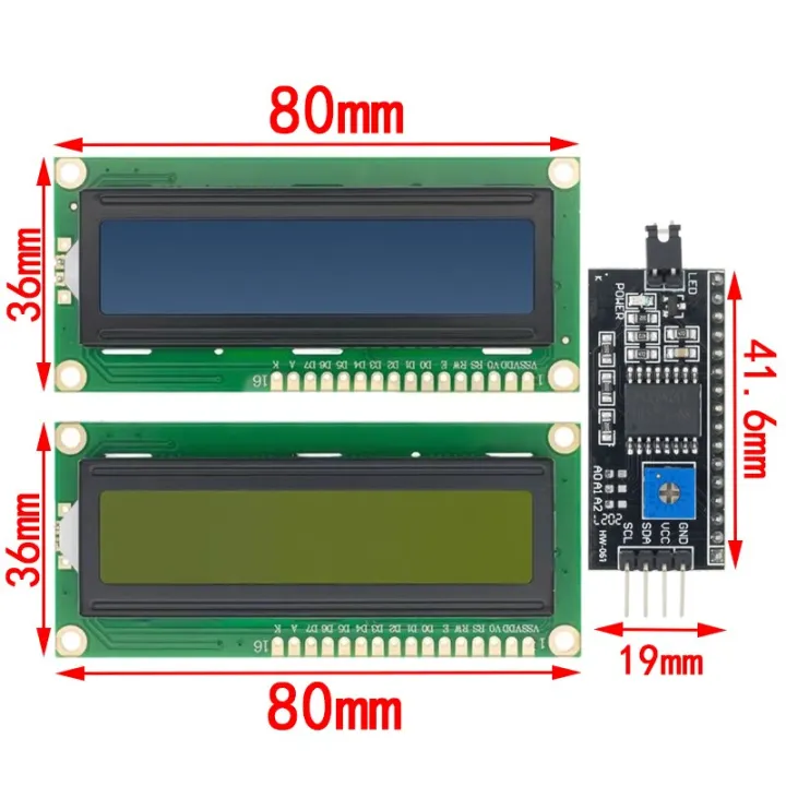 LCD%20module%20Blue%20Green%20screen%20IIC/I2C%201602%20for%20arduino%201602%20LCD%20UNO%20r3%20mega2560%20LCD1602%20LCD1602+I2C%20-%20Image%202