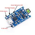 2Pcs LITHIUM BATTERY CHARGING BOARD CHARGER MODULE 03962 MICRO USB 18650. 