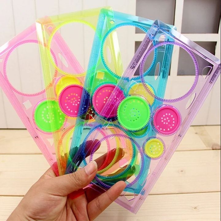 Intresting Rulers Children's Drawing Plastic Ruler Can Improve Start Work Ability ...