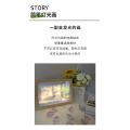 Decorative Indoor Ambience Light Bedside Lamp Wall Painting Lamp Desktop Sleep Lamp ins Small Night Lamp Female Light Painting Gift. 