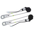 Window Roll Up Conversion Kit Easy Opening Electric Window Conversion Kit Universal Fit Plastic for Car for Pickup for SUV. 