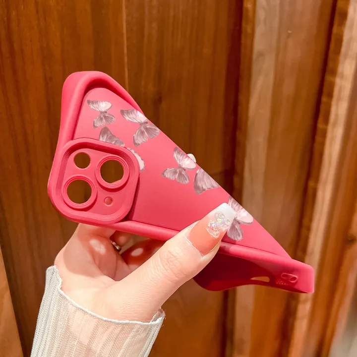 TA%20for%20Infinix%20Note%2012%20G96%20Back%20Cover%20Soft%20Square%20Ladder%20Pink%20butterfly%20%20Pattern%20Cases%20Silicone%20Camera%20Protection%20Phone%20Case%20-%20Image%206