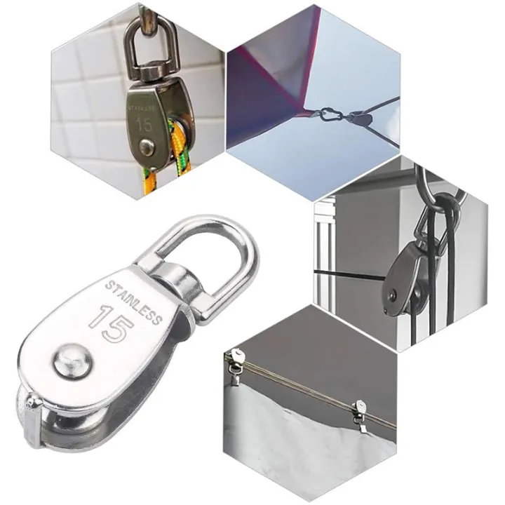 6%20Pcs%20M15%20Single%20Pulley%20Block%20Hanging%20Wire%20Towing%20Wheel%20Swivel%20Lifting%20Wire%20Rope%20Cable%20Pulley%20Roller%20-%20Image%204