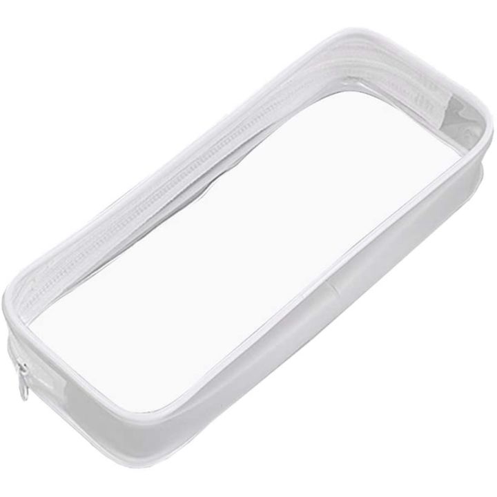 4%20Pcs%20Clear%20Pencil%20Case%20Big%20Capacity%20Transparent%20Pen%20Pencil%20Bag%20PVC%20Pen%20Pencil%20Zipper%20Pouches%20-%20Image%203