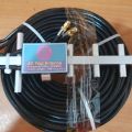 4G Yagi Antenna Dual Cable. 
