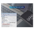 USB RFID Reader 125khz ID Contactless Sensitivity Smart Card Reader. 