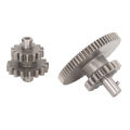 Motorcycle Motor Gear Set Starter Motor Gear Set Impact Resistant Well Running for ATVs. 