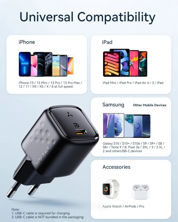 VOLTME%20USB%20C%20Fast%20Chargers%2020W%20Portable%20Charger%20Support%20Type%20C%20PD%20Fast%20Charging%20For%20iPhone%2013%2012%20Pro%20Max%2011%20iPad%20Xiaomi%20Charger%20-%20Image%204