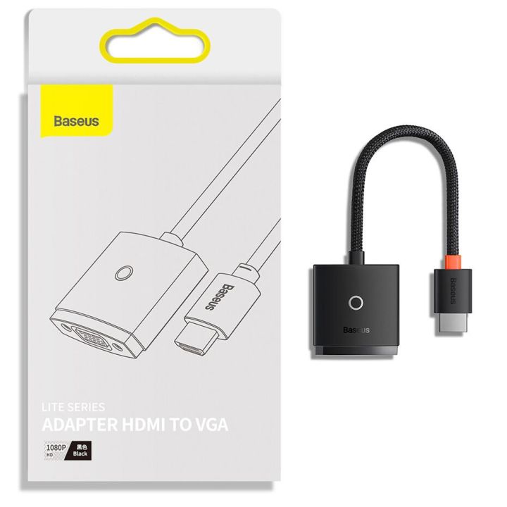 Baseus Airjoy Adapter Lite Series HDMI TO VGA