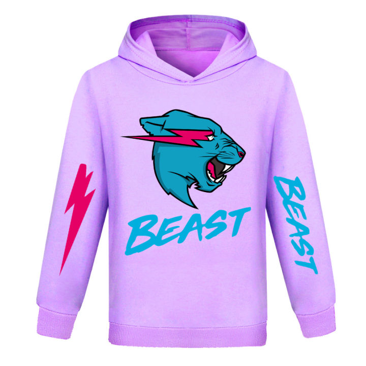 MR%20BEAST%20Cartoon%20Animation%20Boys%20and%20Girls%20Children's%20Clothing%20Hooded%20Tops%20Hoodie%20Sweatshirt%201218xx%20-%20Image%205