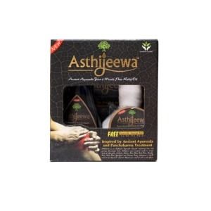 Asthijeewa Ayurvedic Pain Relief Oil (200 ml)+ Massage Ball: For Quick & Long Lasting Relief from Arthritis, Joint, Bone & Muscle Pain (Combo)