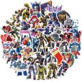 20/40pcs Transformers Stickers Cartoon Autobots Stickers for Laptop Scrapbook Journal Kids Girls Boys Stickers. 