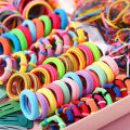 780pcs Hair Accessories Set For Girls Hair Clip Set Elastic Rubber Bands Flower Hair Clip Metal Snap Hair Clips For Girls Gift. 