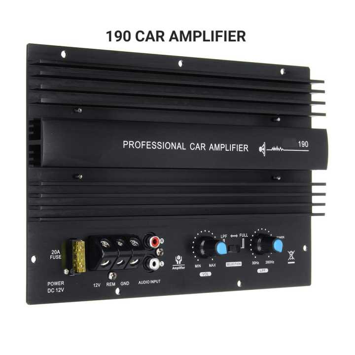 BLJ 190 12V 1000W Mono Car High Power Digital Amplifier Board Powerful Bass – Car Speakers | INeedz Astro 190