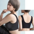 Beautiful back bra seamless bra gathered bra push up girl underwear. 