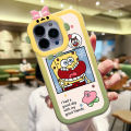 DuBaiNi For Realme C3 Creative SpongeBob SquarePants Pattern Phone Case Monster Lens Phone Shell Soft Protective Cover Shockproof Cellphone Casing. 