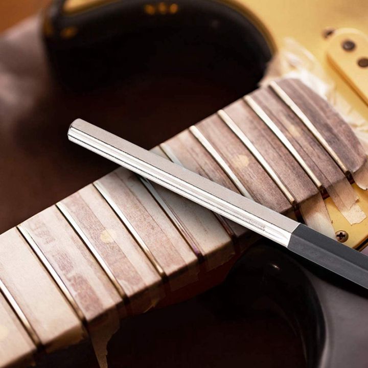 Herramienta De Nivelación Guitar Fret Crowning File Luthier, | Cuotas