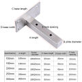 Shelf Support Strong Bearing T-Shape Wall Mounted Metal Shelf Bracket. 