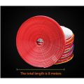8m Auto Car Tire Tyre Rim Care Protector Hub Wheel Stickers Strip Guard Line（model：red）. 