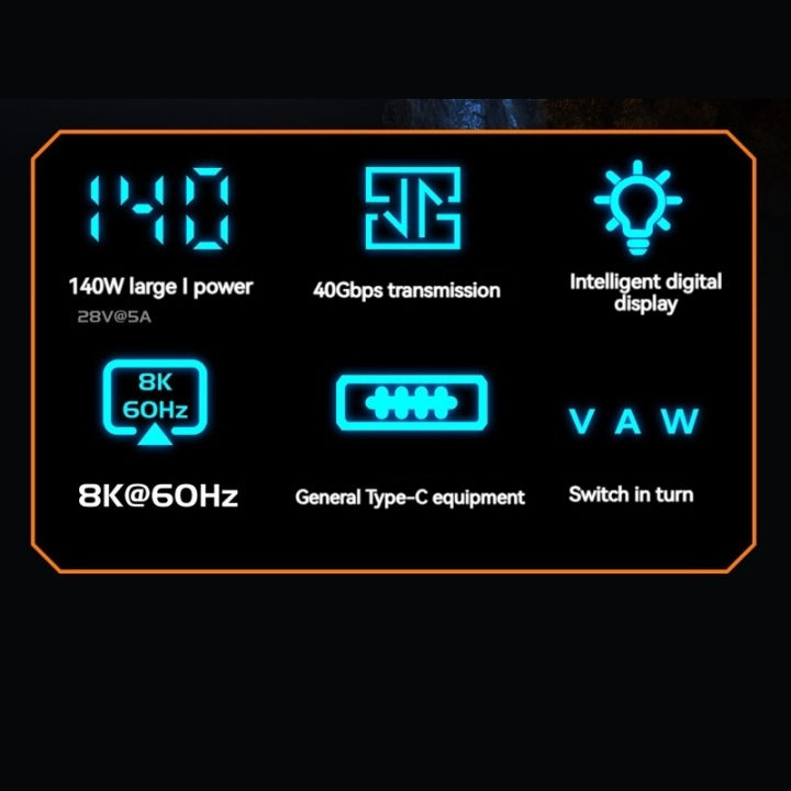 140W%20Digital%20Display%20USB%20Type%20C%20Fast%20Charging%20Adapter%2040%20Gbps%20OTG%20Data%20Transfer%20Adaptador%20for%20Samsung%20Xiaomi%20Phone%20Laptop%20Tablet%20-%20Image%202