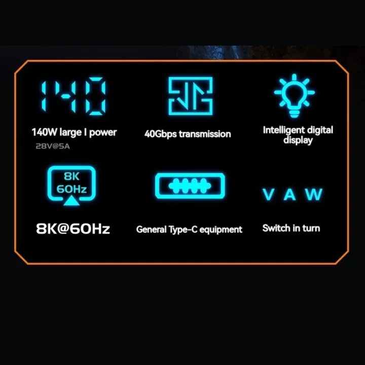 140W%20Digital%20Display%20USB%20Type%20C%20Fast%20Charging%20Adapter%2040%20Gbps%20OTG%20Data%20Transfer%20Adaptador%20for%20Samsung%20Xiaomi%20Phone%20Laptop%20Tablet%20-%20Image%202