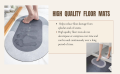 Bath Mat for Kitchen & Bathroom Floors, Soft Carpet, Quick Dry Bathmat for Bedroom, Living Room, Floor Door Mat, Anti-Slip Bath Rug for Home Decor. 