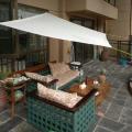 【BestGO】Mesh Canopy Awning Privacy Screen Window Cover 90% UV Blocking Hot Resistant Protection Shelter for Gazebo Patio Garden Outdoor Greenhouse Flower Barn Kennel Fence White. 