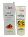 La Pink Ideal Bright Face Scrub With White Haldi & Kakadu Plum For Brightened Glass Skin - 100 Gm. 