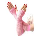 【NEW】 2023 Punk Goth Lady Disco Dance Costume Lace Fingerless Mesh Fishnet Gloves Motorcycle Protection Black Cheap Car Glove Freeship. 