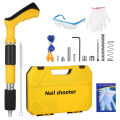 Portable Concrete Nail Gun – Powerful Handheld Fastening Tool for Wood, Brick, Steel & Concrete | Easy Installation for CCTV, Windows, Air Conditioning Racks & More. 