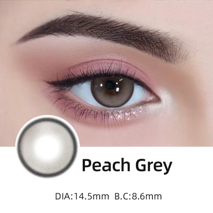 O2 Color:black O2 girls' contact lenses grade natural 0-8.00 contact lenses natural ...