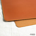 Deskly Minimal Premium PU Leather Desk Mat – Non-Slip Suede Base, Waterproof Desk Pad, Desk Protector & Mouse Pad for Laptop, PC Mouse Surface, Computer desk, Office, Study & Home Workspace. 