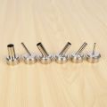 6Pcs Quick 861DW Hot Air Station Resisting Nozzles 3/4/6/8/10/12mm Nozzle Sleeve for PCB Microscope Soldering Repair. 