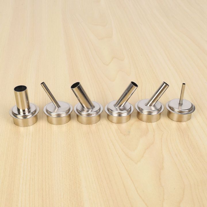 6Pcs%20Quick%20861DW%20Hot%20Air%20Station%20Resisting%20Nozzles%203/4/6/8/10/12mm%20Nozzle%20Sleeve%20for%20PCB%20Microscope%20Soldering%20Repair%20-%20Image%203