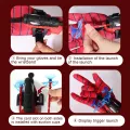 Lumina Spider Gloves Man Web Shooter for Kids Launcher Spider Kids Plastic Cosplay Glove Hero Movie Launcher Wrist Toy Set Funny Decorate Children Funny Educational Toys. 