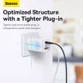Baseus 65W GaN5 Pro Charger Quick Charge 4.0 3.0 Type C PD USB Charger Portable Fast Charger For Laptop Tablet Phone. 
