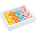 6Pcs 12 Hole Cupcake box with Window Cupcake Holder Cake Box 12 Hole. 