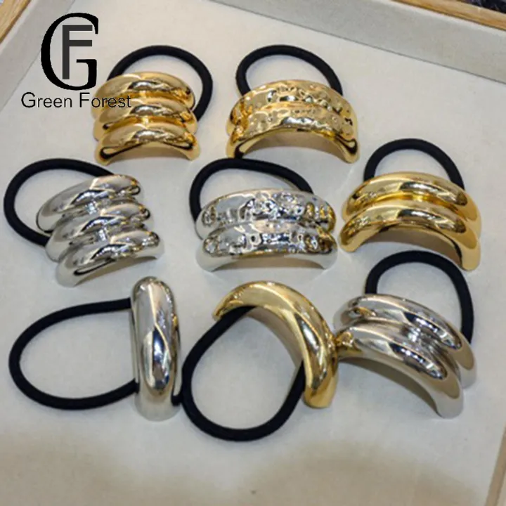 Elastic%20Hair%20Ring%20Boho%20Style%20Metal%20Hair%20Ring%20Bracelet%20Adjustable%20Ponytail%20Cuff%20for%20Women%20Trendy%20Hair%20Accessory%20for%20Healthy%20Hair%20Tie%20-%20Image%205