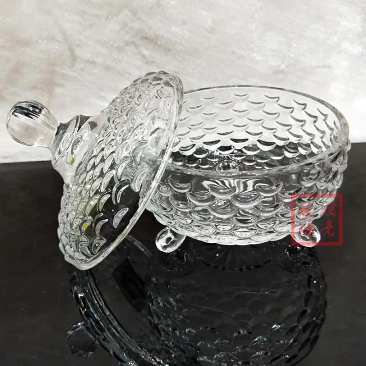 Designer%20Cut%20Footed%20Sugar%20Bowl%20Sweet%20Candy%20Bowl%20Jar%20with%20Lid%20Fish%20Scales%20Series%20-%20Image%203