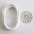 5M Curtain Wire Set Windows Wall Fanging Line Window Cord Wire PVC-coated White Curtain Household Accessories 1Set. 