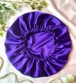 Hair Bonnets/Sleeping caps/Shower Caps for Women Soft Satin Elastic Band Silk Sleeping Cap. 