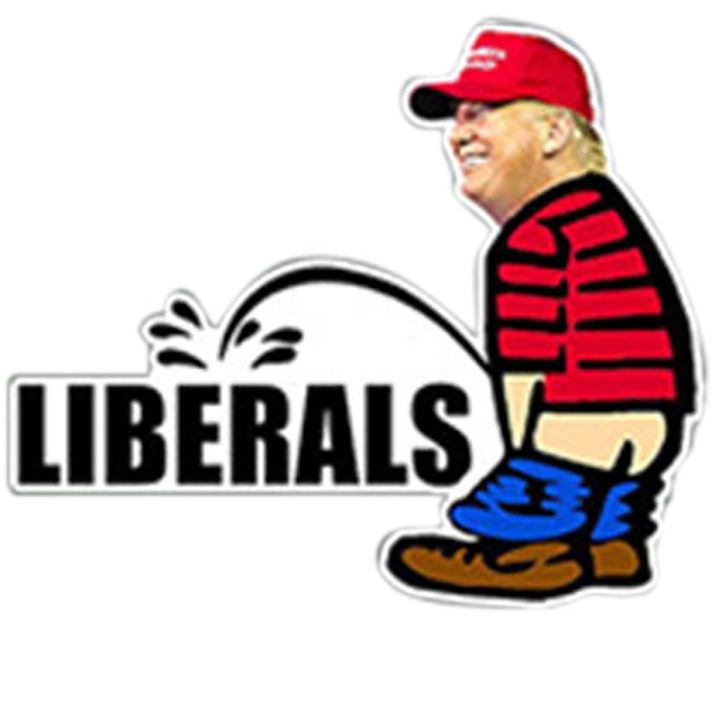 【Hottest Trends】Trump Peeing On Liberals Donald Trump Bumper Stickers ...
