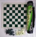 Chess Board with Roller set portable outdoor game. 