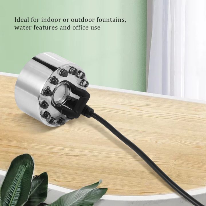 JAERBEE%20Ultrasonic%20Mist%20Maker%20Fogger%20Water%20Fountain%20Pond%2012%20LED%20-%20Image%205