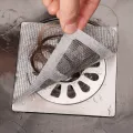 5/10Pcs Anti-blocking Filter Screen Disposable Floor Drain Sticker Hair Catcher Drain Stopper Cover Kitchen Bathroom Accessories. 
