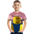 Robloxing Game kid T shirt Boys Game Sports T-shirt Child Cartoon Short sleeve top 3D Printing Casual Street Harajuku Clothes. 